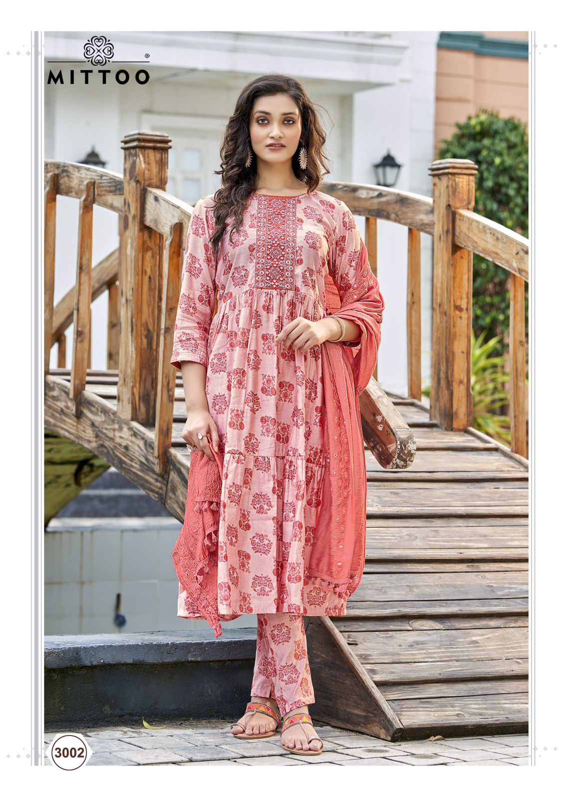 Mittoo Parampara Wholesale Kurti With Bottom Dupatta Collection